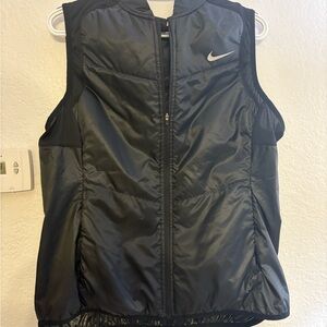 Nike Black Puffer Vest Gilet | XL